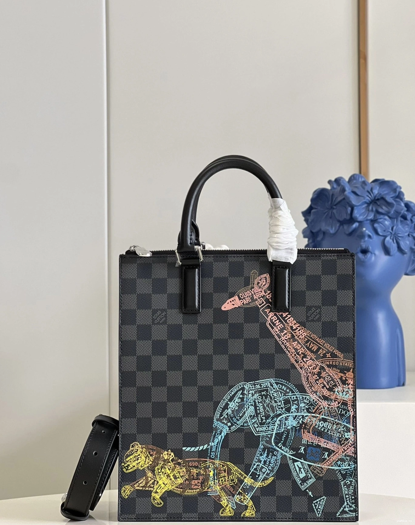 WIS CROSS PLAT VUITTON LOUIS SAC 1017